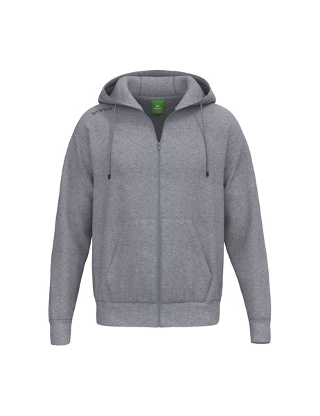 TS Hoody Jacket Erwachsene; Kinder grau melange