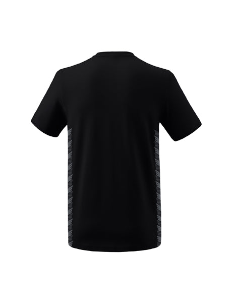 Essential Team T-Shirt Erwachsene; Kinder schwarz/slate grey