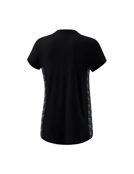 Essential Team T-Shirt Damen schwarz/slate grey