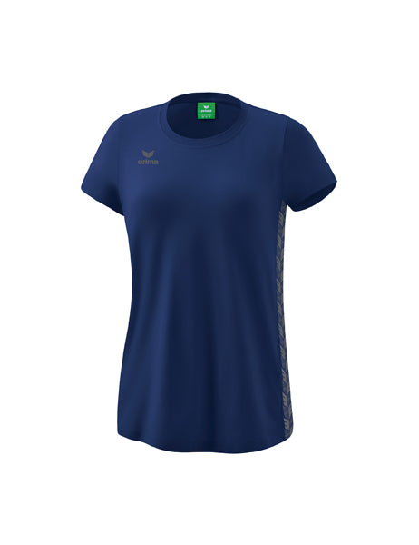 Essential Team T-Shirt Damen new navy/slate grey
