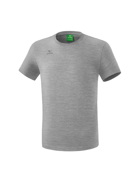 Teamsport T-Shirt Erwachsene; Kinder grau melange