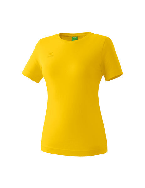 Teamsport T-Shirt Damen gelb