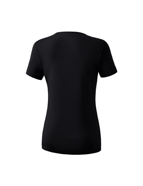 Funktions Teamsport T-Shirt Damen schwarz