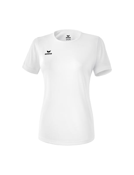 Funktions Teamsport T-Shirt Damen weiß