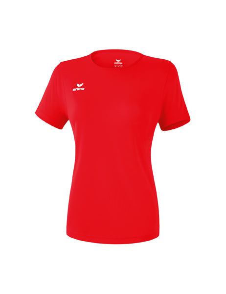 Funktions Teamsport T-Shirt Damen rot