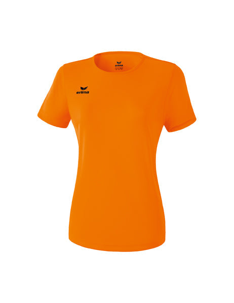 Funktions Teamsport T-Shirt Damen orange