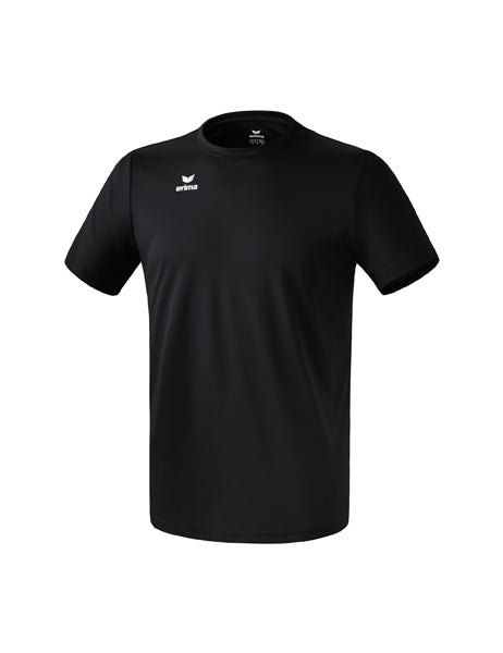 Funktions Teamsport T-Shirt Erwachsene; Kinder schwarz
