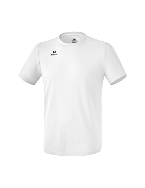 Funktions Teamsport T-Shirt Erwachsene; Kinder weiß