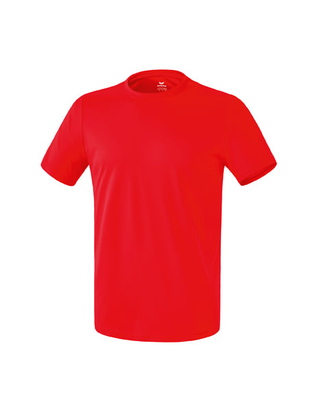 Funktions Teamsport T-Shirt Erwachsene; Kinder rot