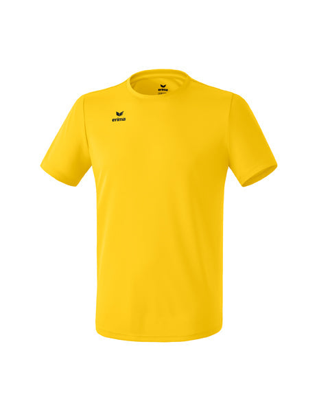 Funktions Teamsport T-Shirt Erwachsene; Kinder gelb