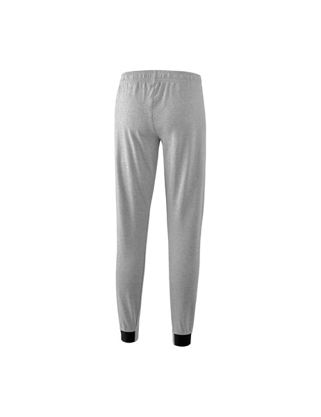 Essential Sweathose Damen hellgrau melange/schwarz