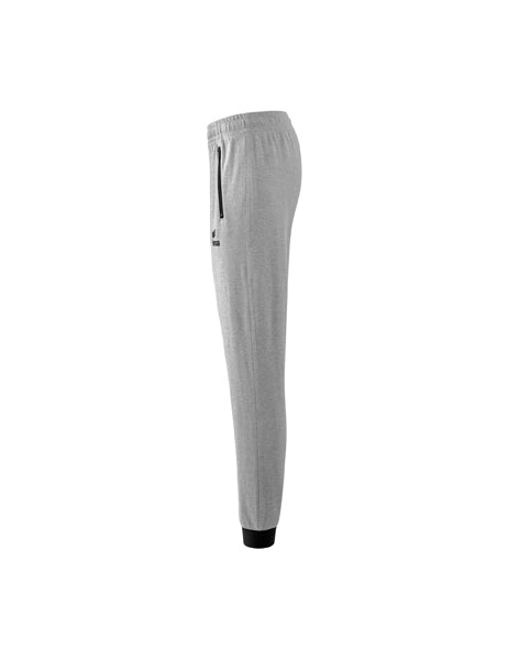 Essential Sweathose Damen hellgrau melange/schwarz