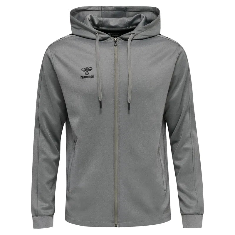 Core XK Poly Zip Hood Sweat Damen