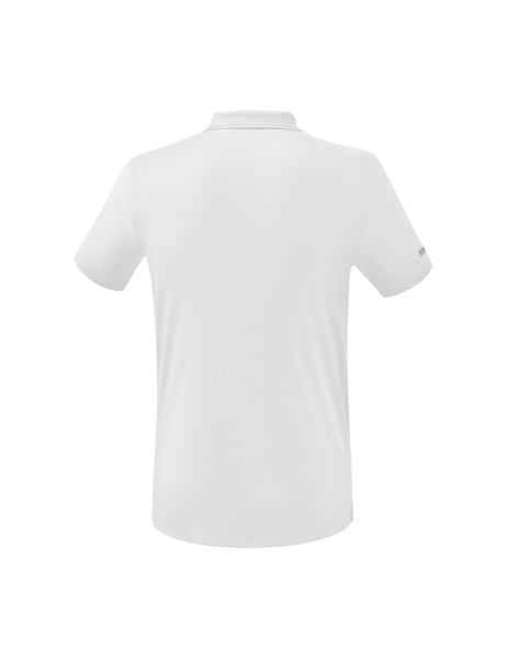 Funktionspolo Erwachsene; Kinder new white