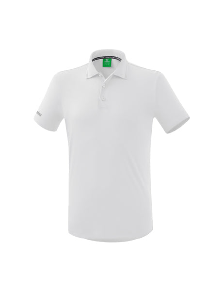 Funktionspolo Erwachsene; Kinder new white