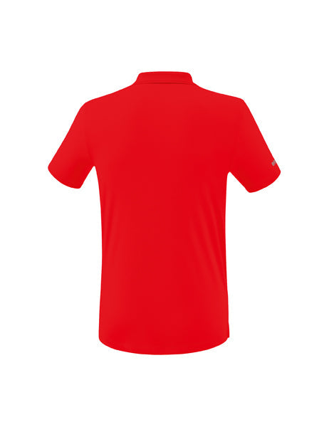 Funktionspolo Erwachsene; Kinder rot