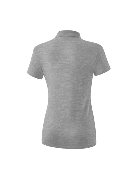 Teamsport Poloshirt Damen grau melange