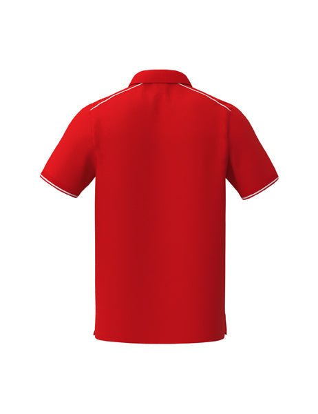 CMPT Poloshirt Erwachsene rot/weiß