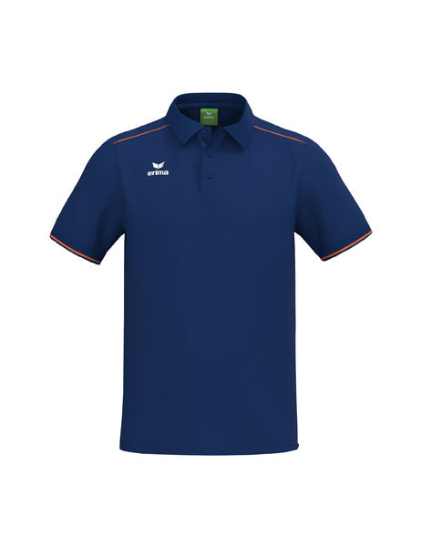 CMPT Poloshirt Erwachsene new navy/orange