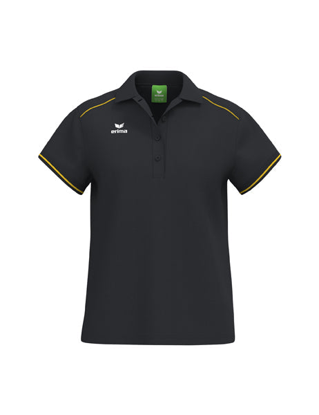 CMPT Poloshirt Damen schwarz/gelb