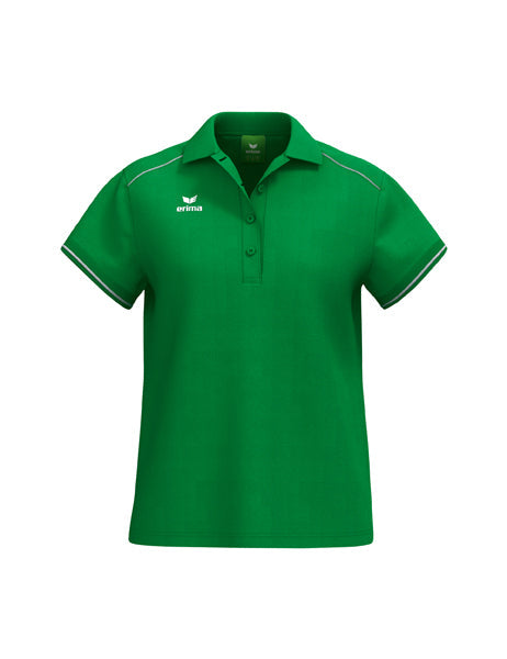 CMPT Poloshirt Damen smaragd/weiß