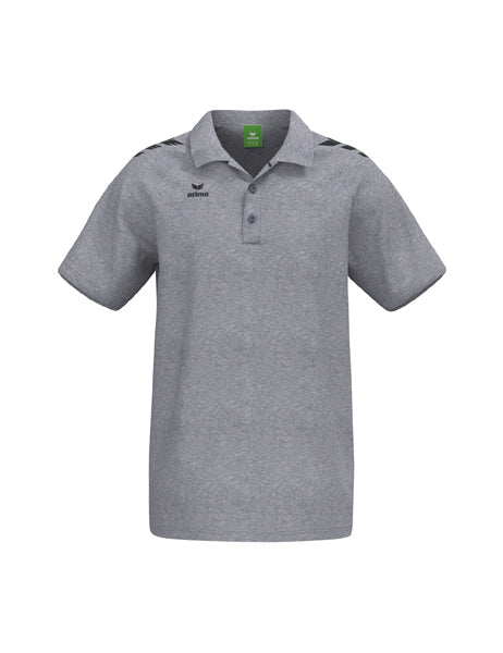 CMPT 3 Wings Poloshirt Unisex grau melange/schwarz