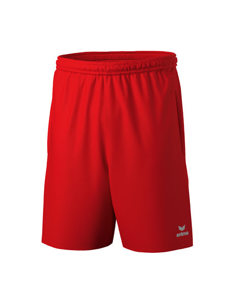 TEAM Shorts Erwachsene; Kinder rot