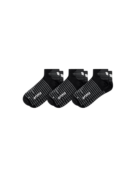 3-Pack Kurzsocken schwarz