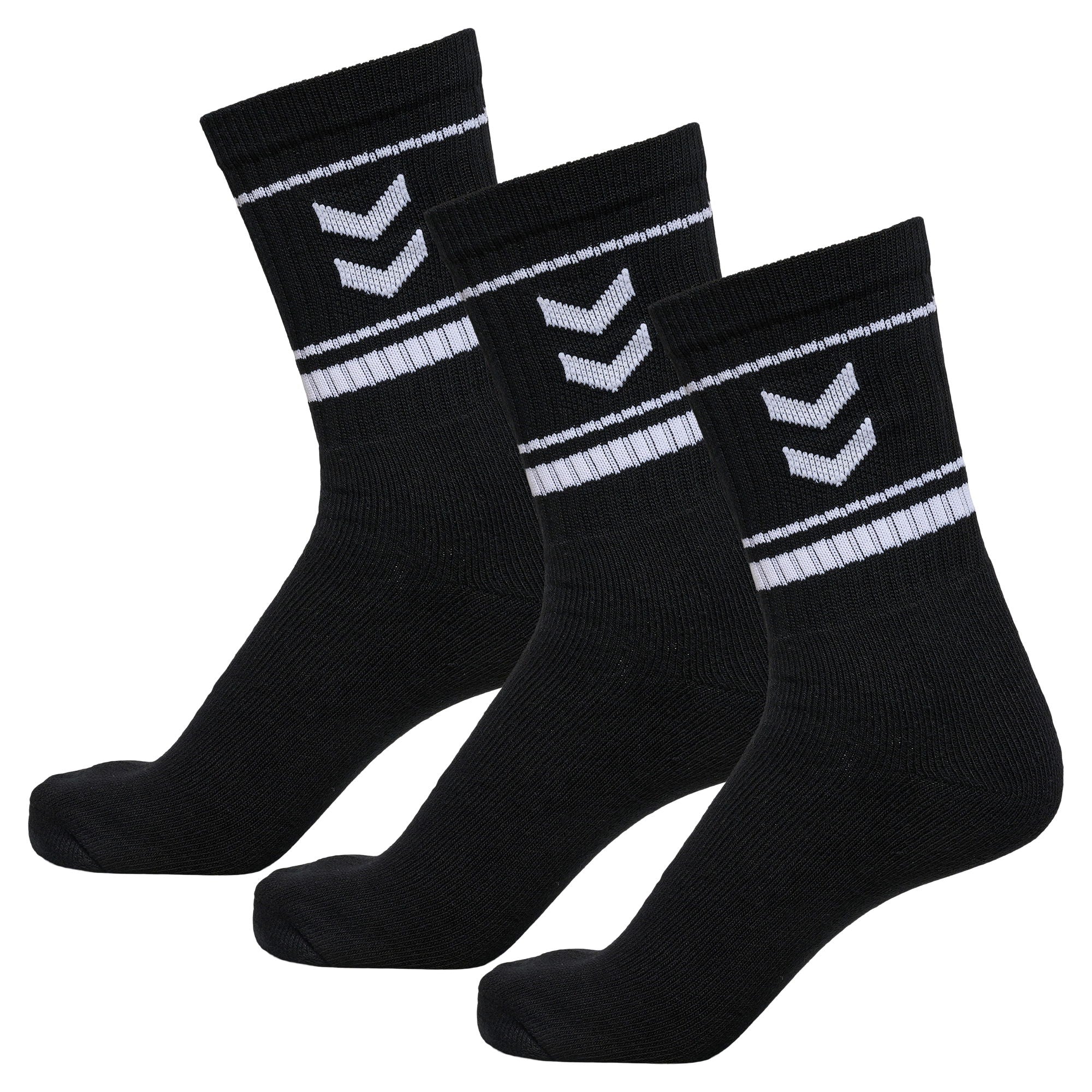 Hummel Stripe Crew 3-Pack Socks