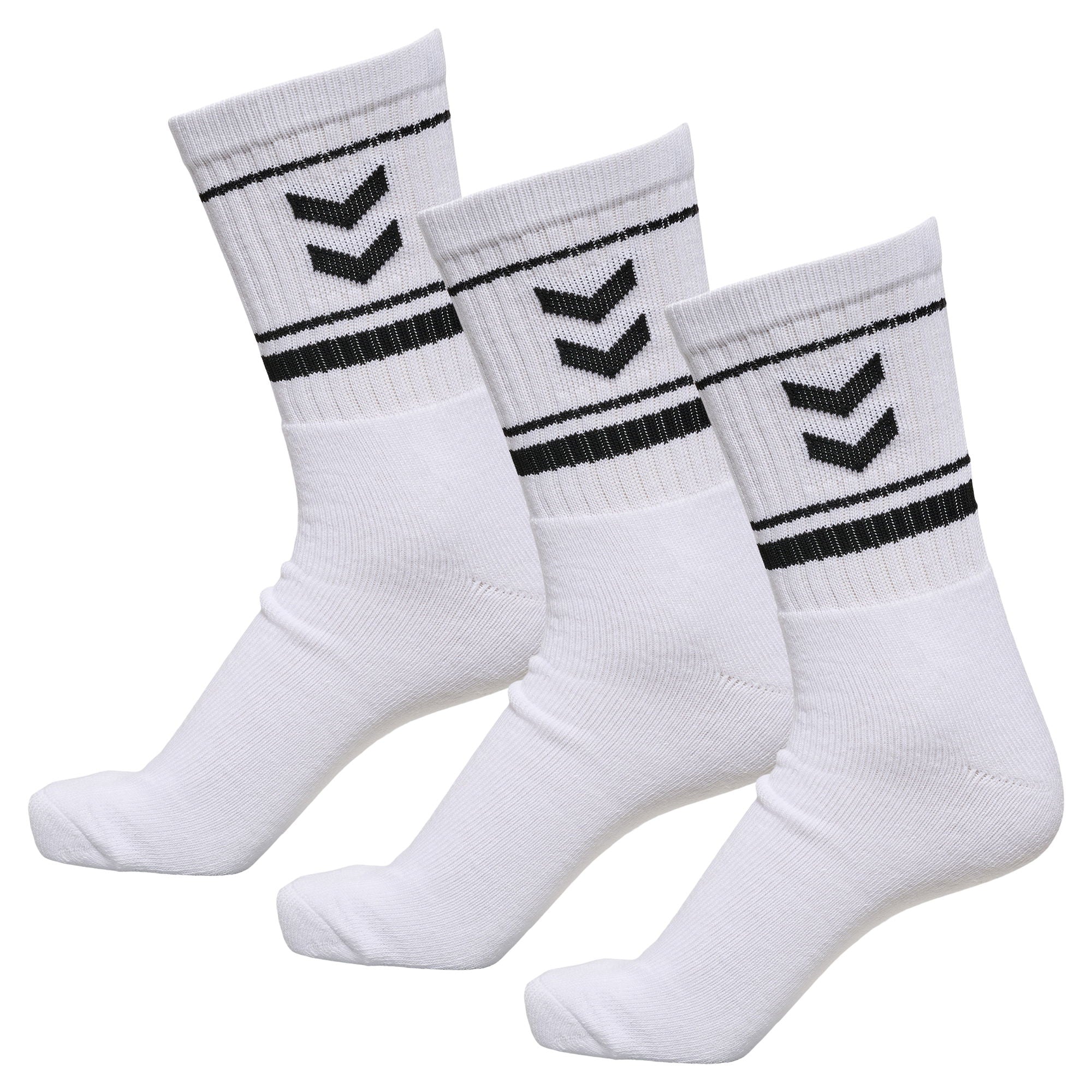 Hummel Stripe Crew 3-Pack Socks