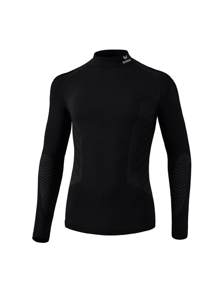 Athletic Longsleeve Turtleneck Erwachsene; Kinder schwarz