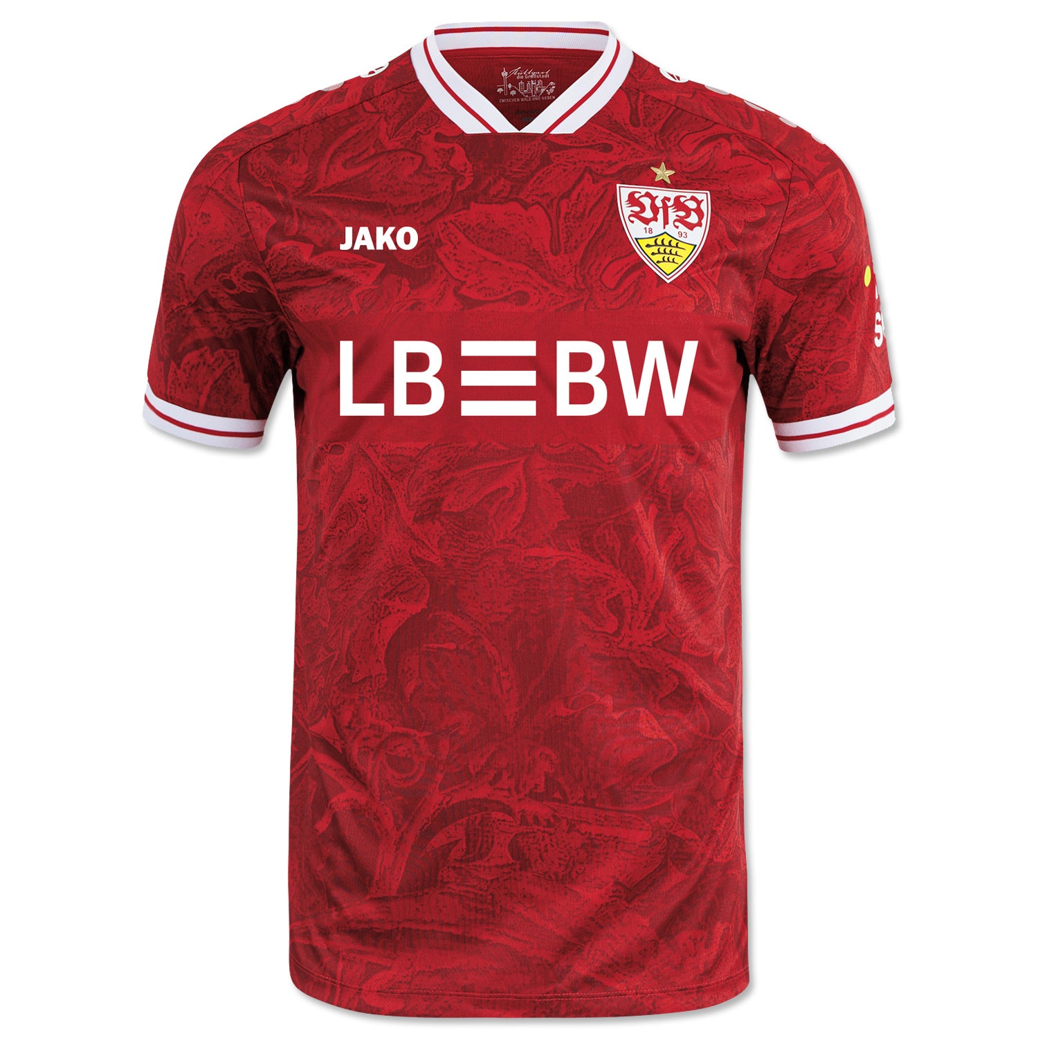 VfB Stuttgart Auswärtstrikot rot 25/26