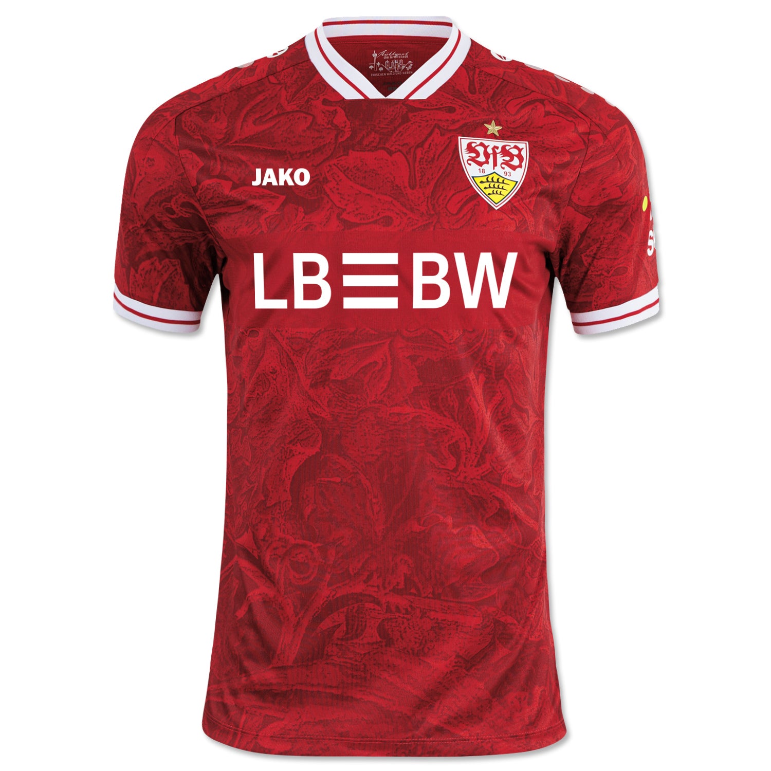 VfB Stuttgart Damen Auswärtstrikot rot 25/26