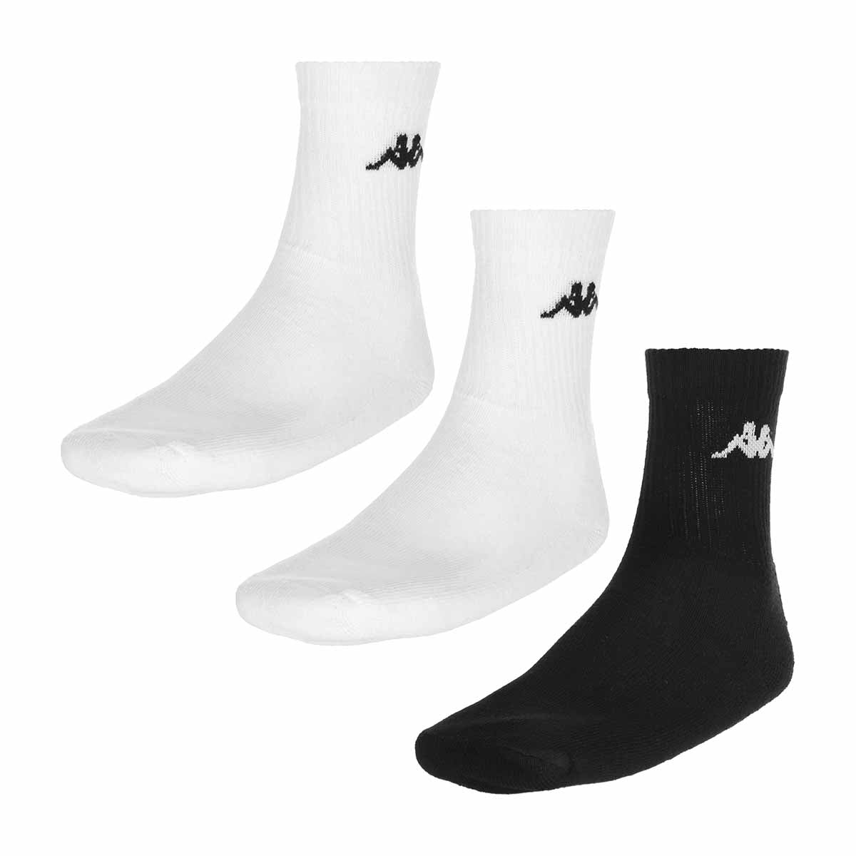 Chaussettes Chimido Weiß (3 paires) - Bild 1