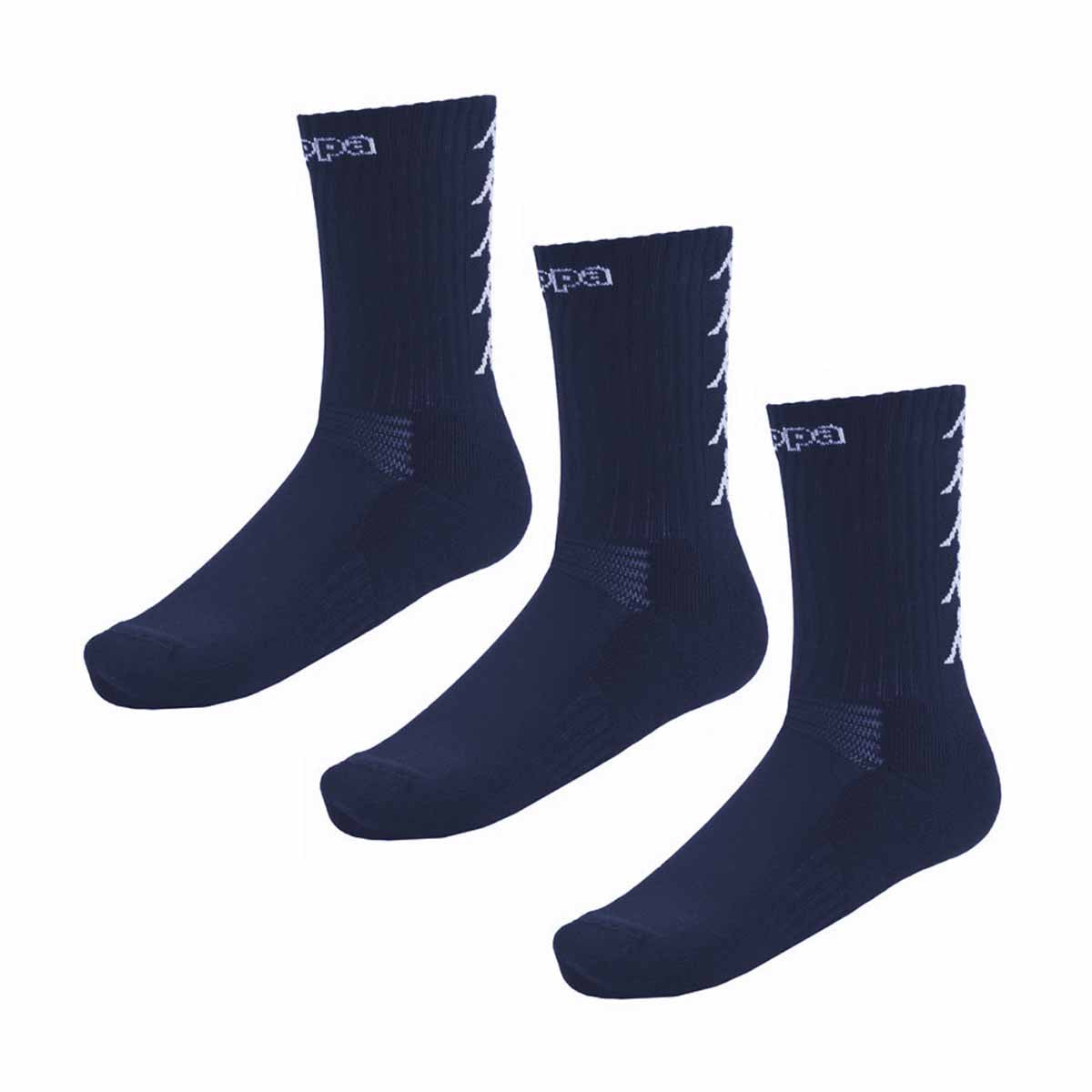 Chaussettes Eleno Blau (3 paires) - Bild 2