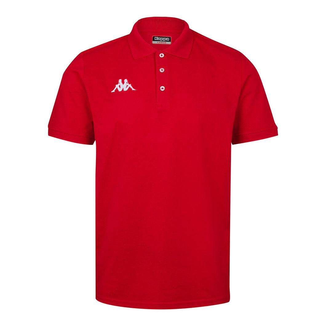 Polo Lifestyle Peglio Rot Herren