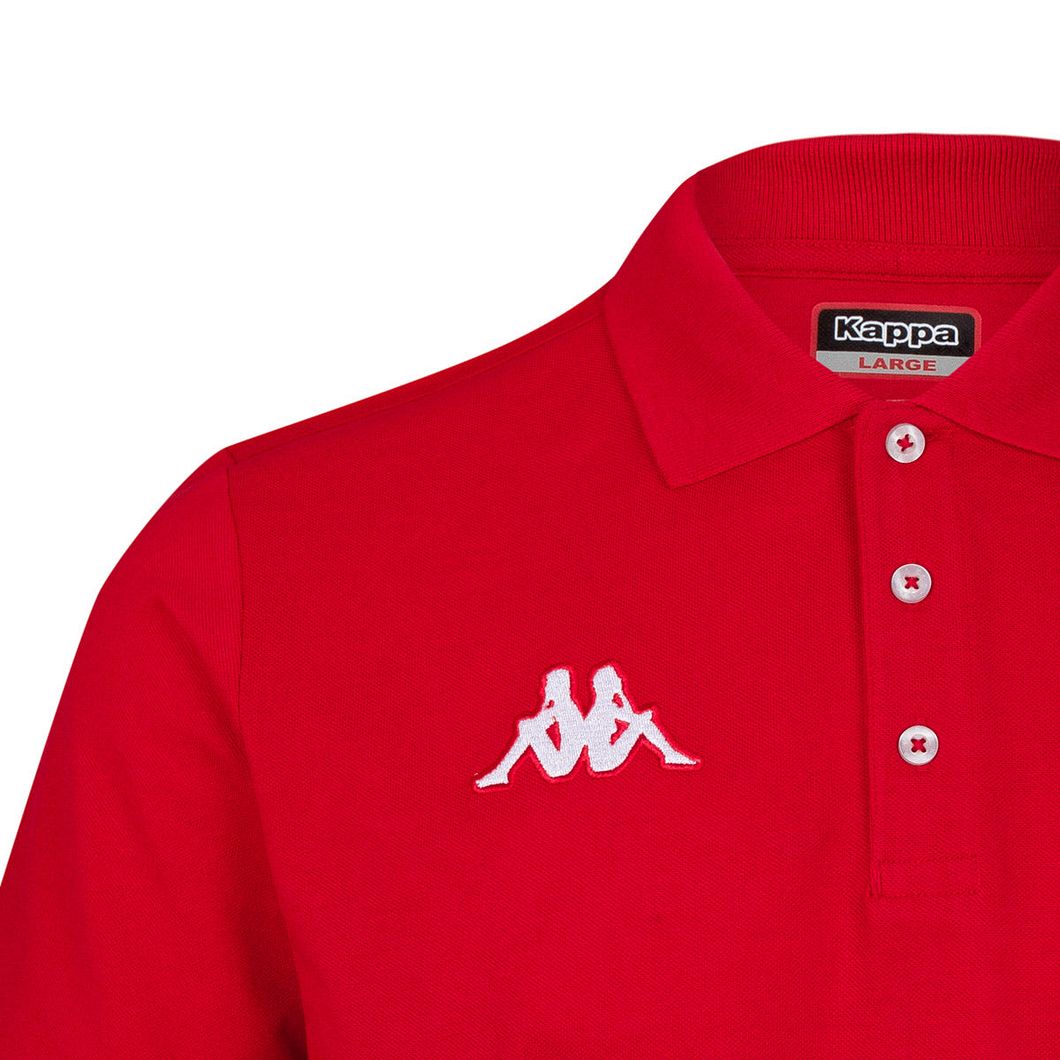 Polo Lifestyle Peglio Rot Herren