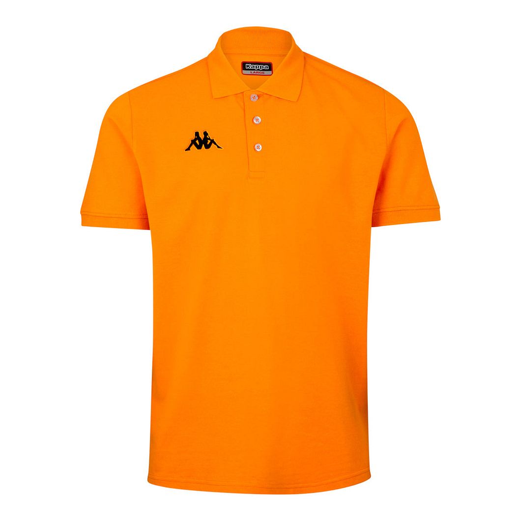 Polo Lifestyle Peglio Orange Herren