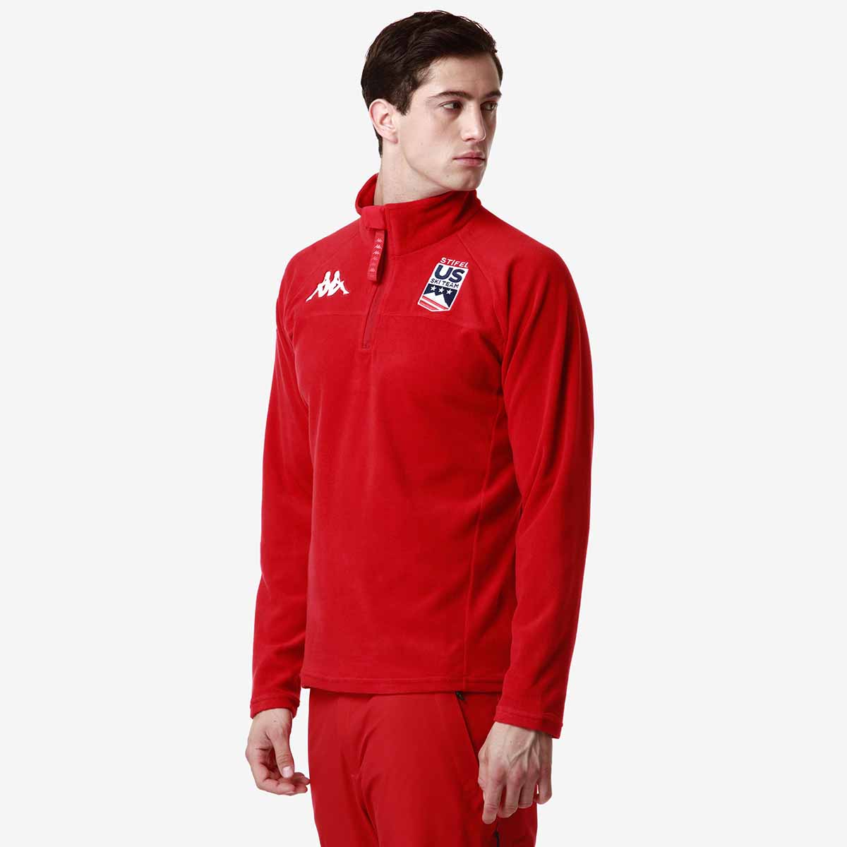Sweatshirt 8Cento 818 US Ski Team Rot Herren - Bild 4
