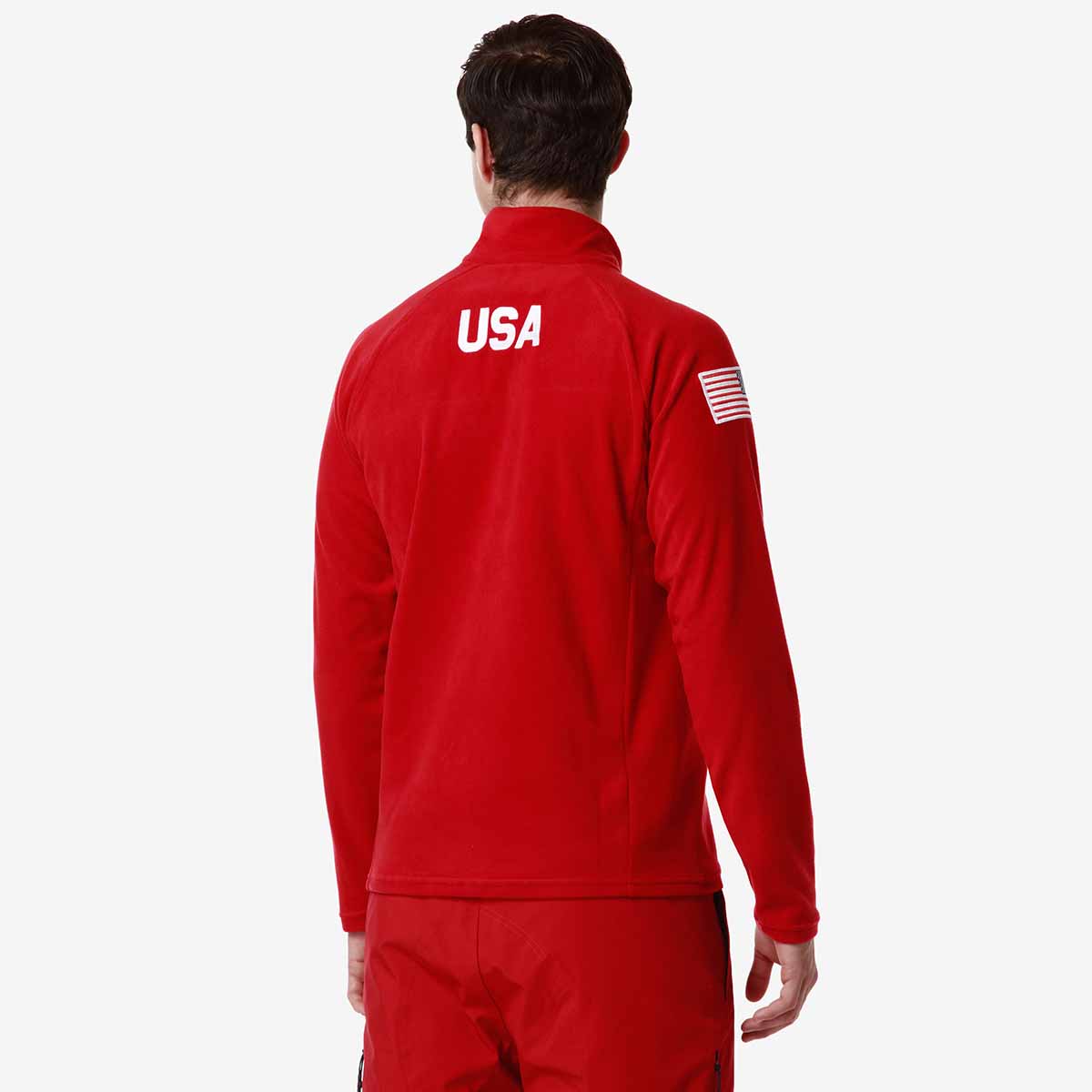 Sweatshirt 8Cento 818 US Ski Team Rot Herren - Bild 5