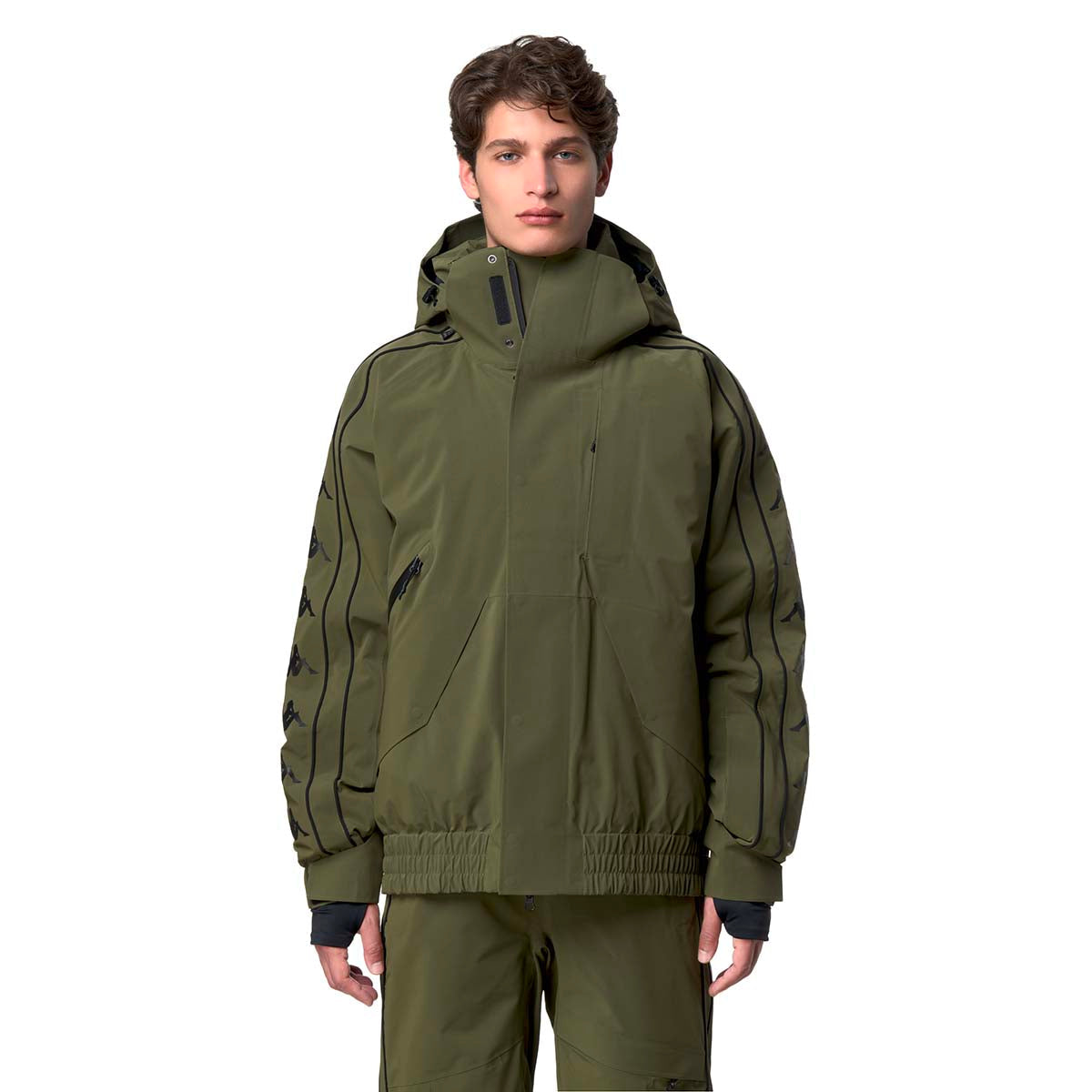 Manteau 6Cento 678H 222 Banda Grün Herren - Bild 8