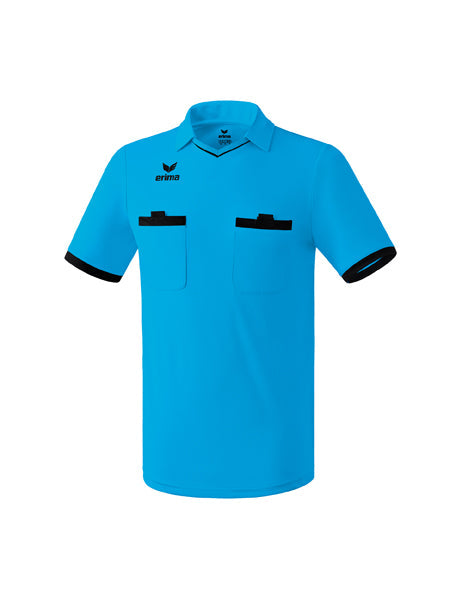 Saragossa Schiedsrichtertrikot Erwachsene curacao/schwarz