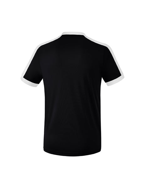 Retro Star Trikot Erwachsene; Kinder schwarz/weiß