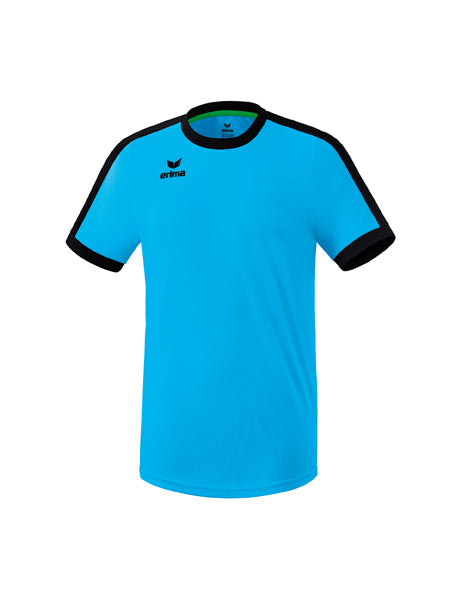 Retro Star Trikot Erwachsene; Kinder curacao/schwarz