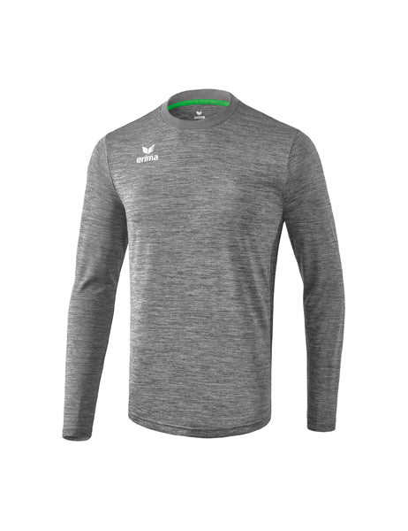 Trikot Liga langarm Erwachsene; Kinder grau melange