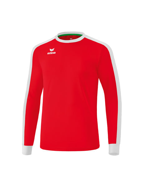 Retro Star Trikot LA Erwachsene; Kinder rot/weiß