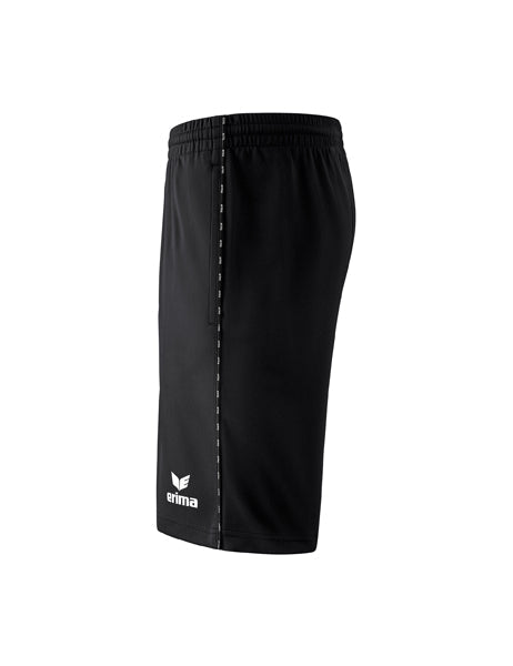 Trainingsshorts Erwachsene; Kinder schwarz
