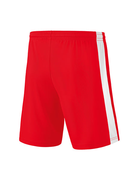 Retro Star Shorts Erwachsene; Kinder rot/weiß