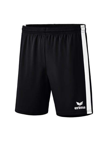 Retro Star Shorts Erwachsene; Kinder schwarz/weiß