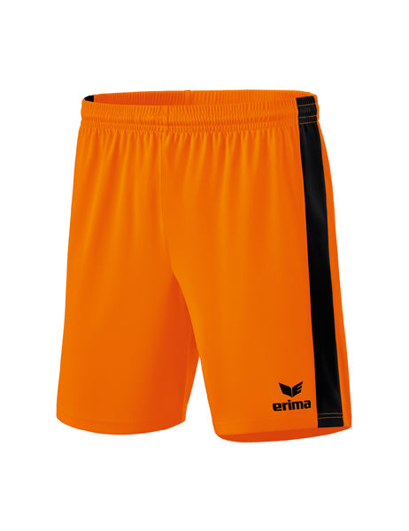 Retro Star Shorts Erwachsene; Kinder new orange/schwarz